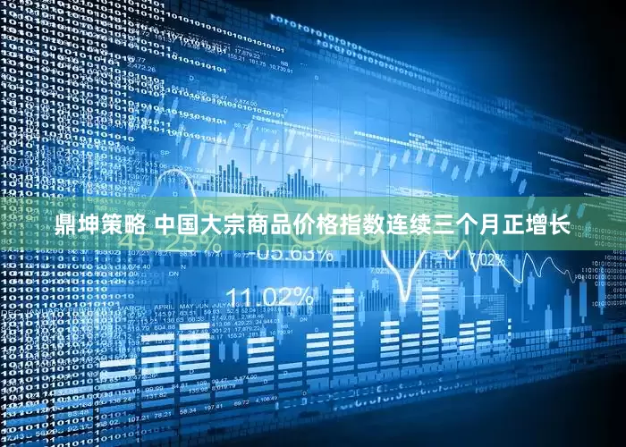 鼎坤策略 中国大宗商品价格指数连续三个月正增长